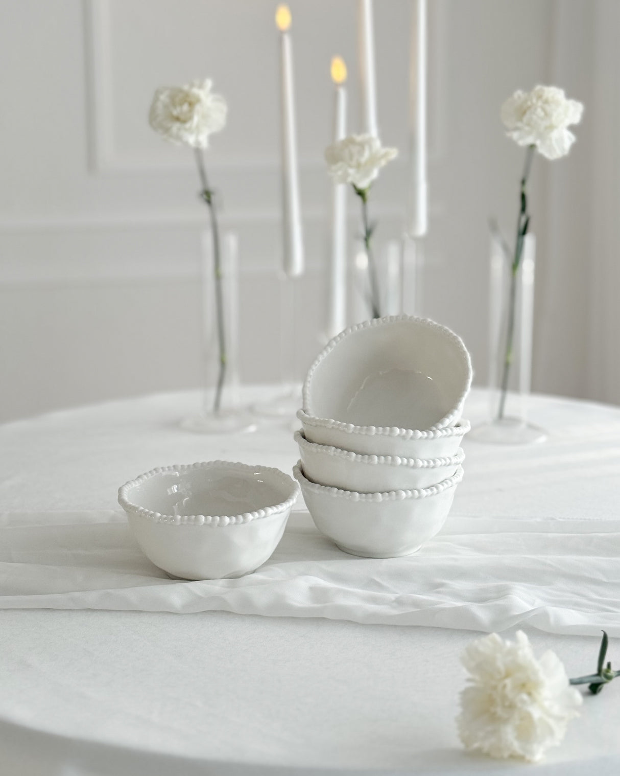 Pearly White Müslischale 6er Set