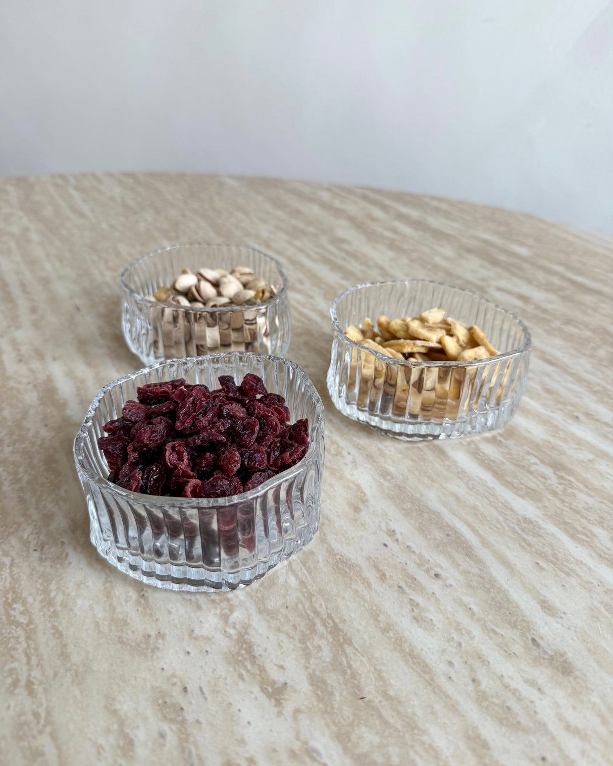 Diamond Stripe Glasschalen