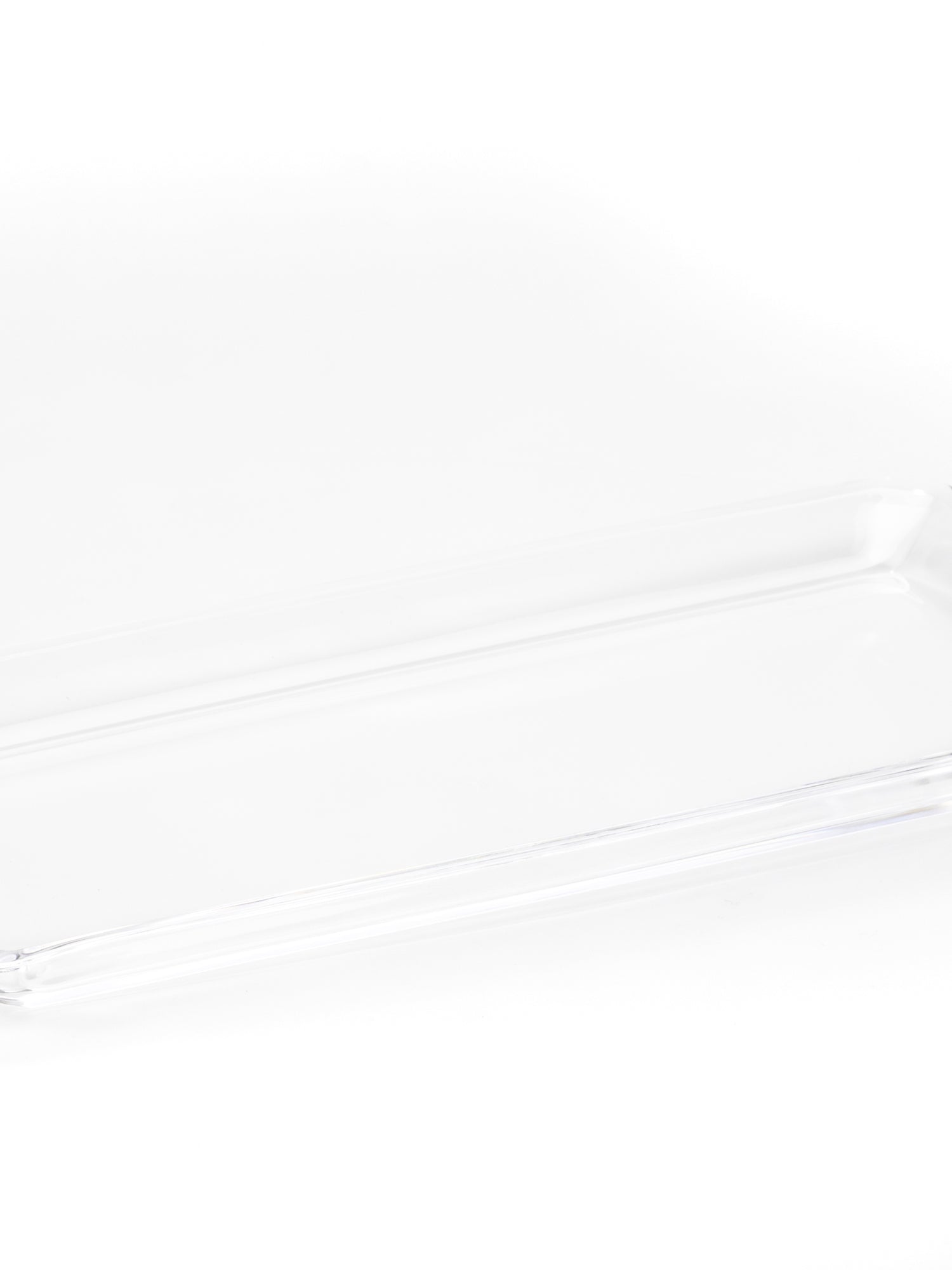 Assiette en verre Crystalin