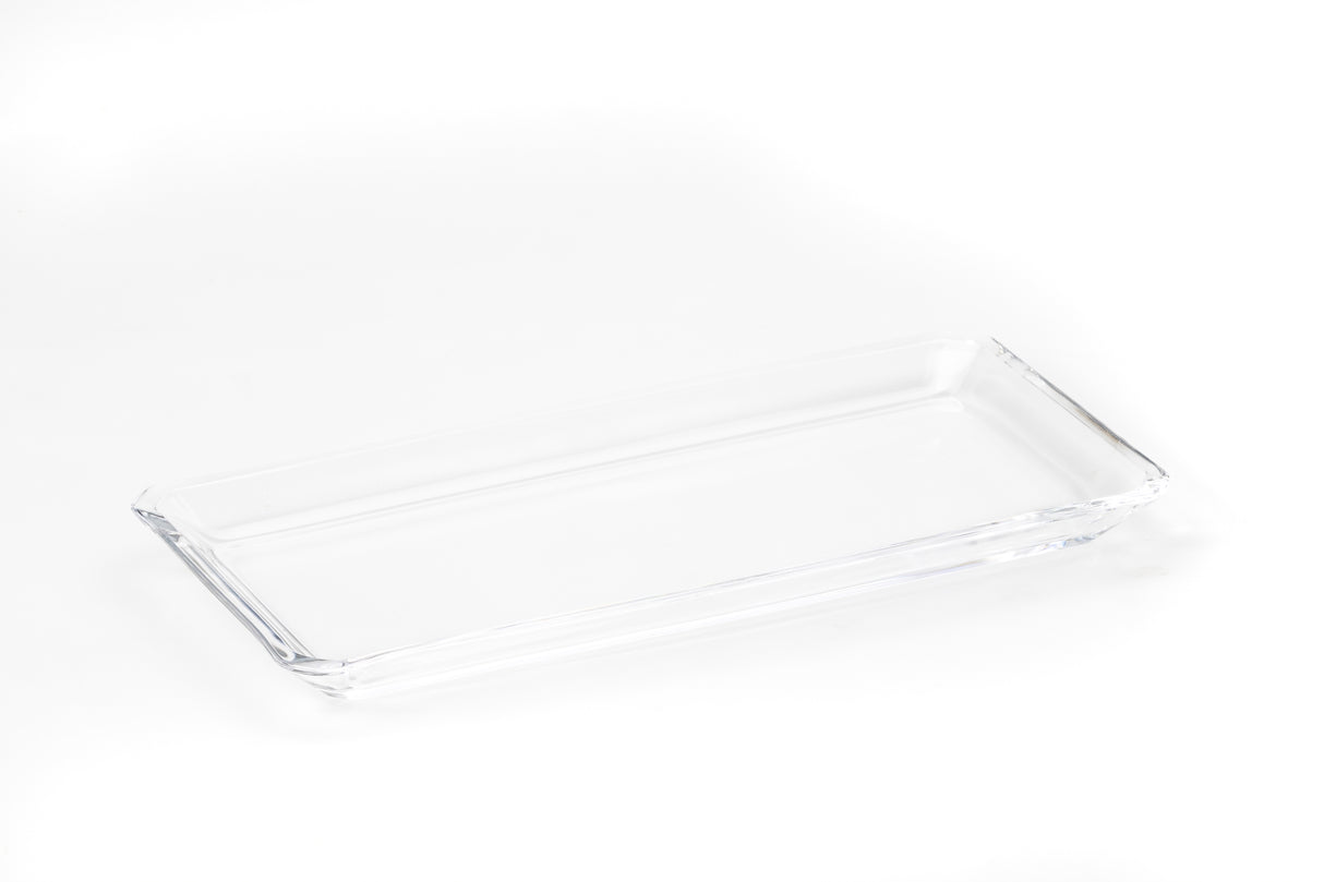 Assiette en verre Crystalin