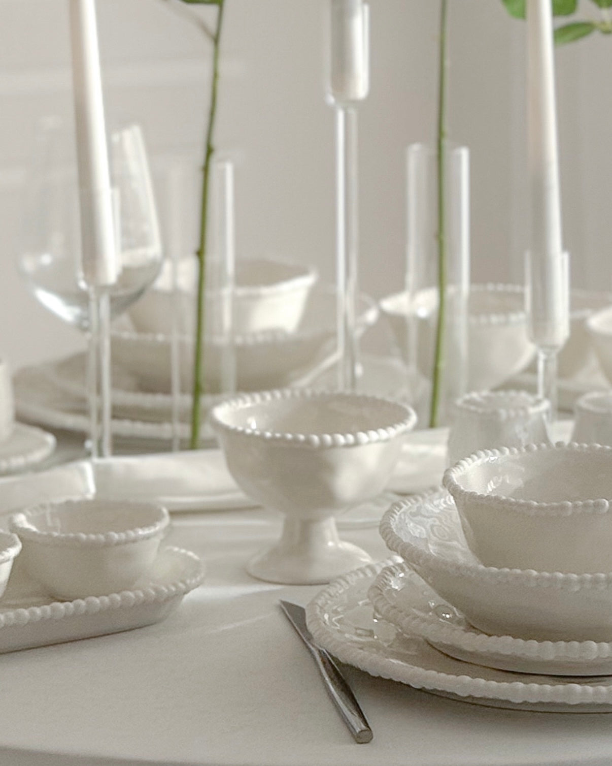 Pearly White Eisbecher 2er Set