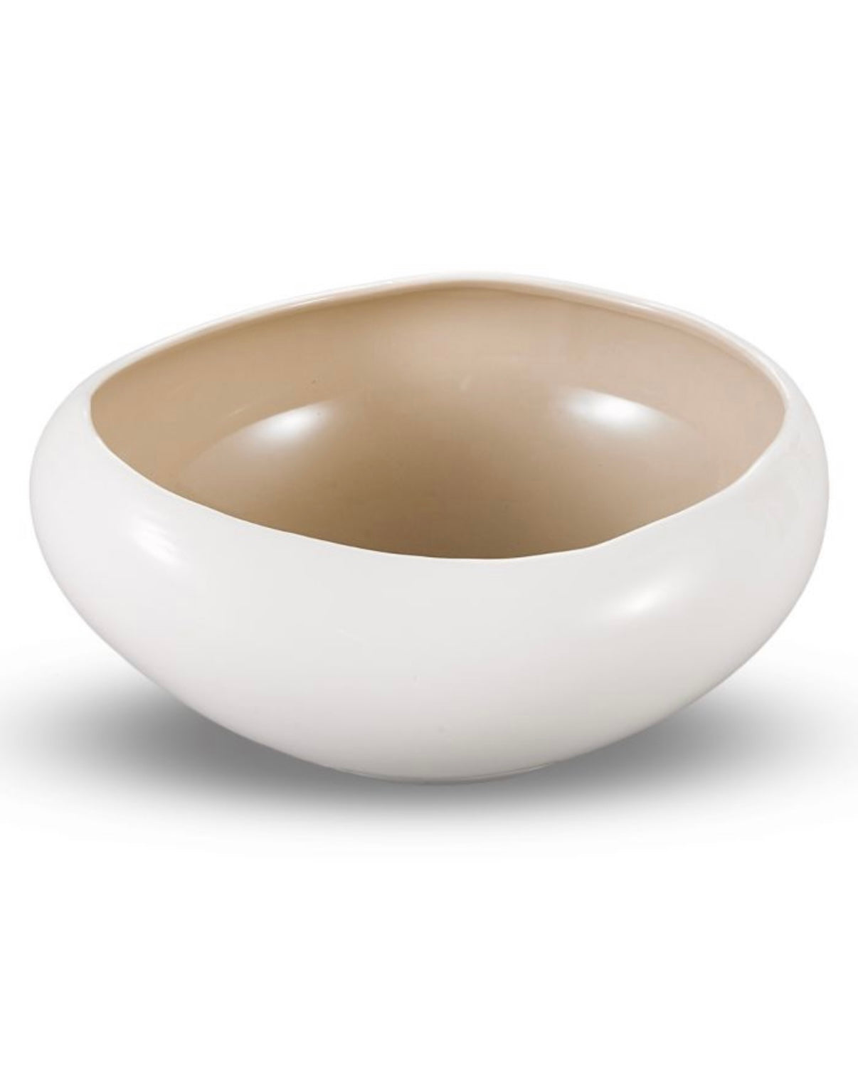 Barles Beige Salatschüssel 23x10,3cm