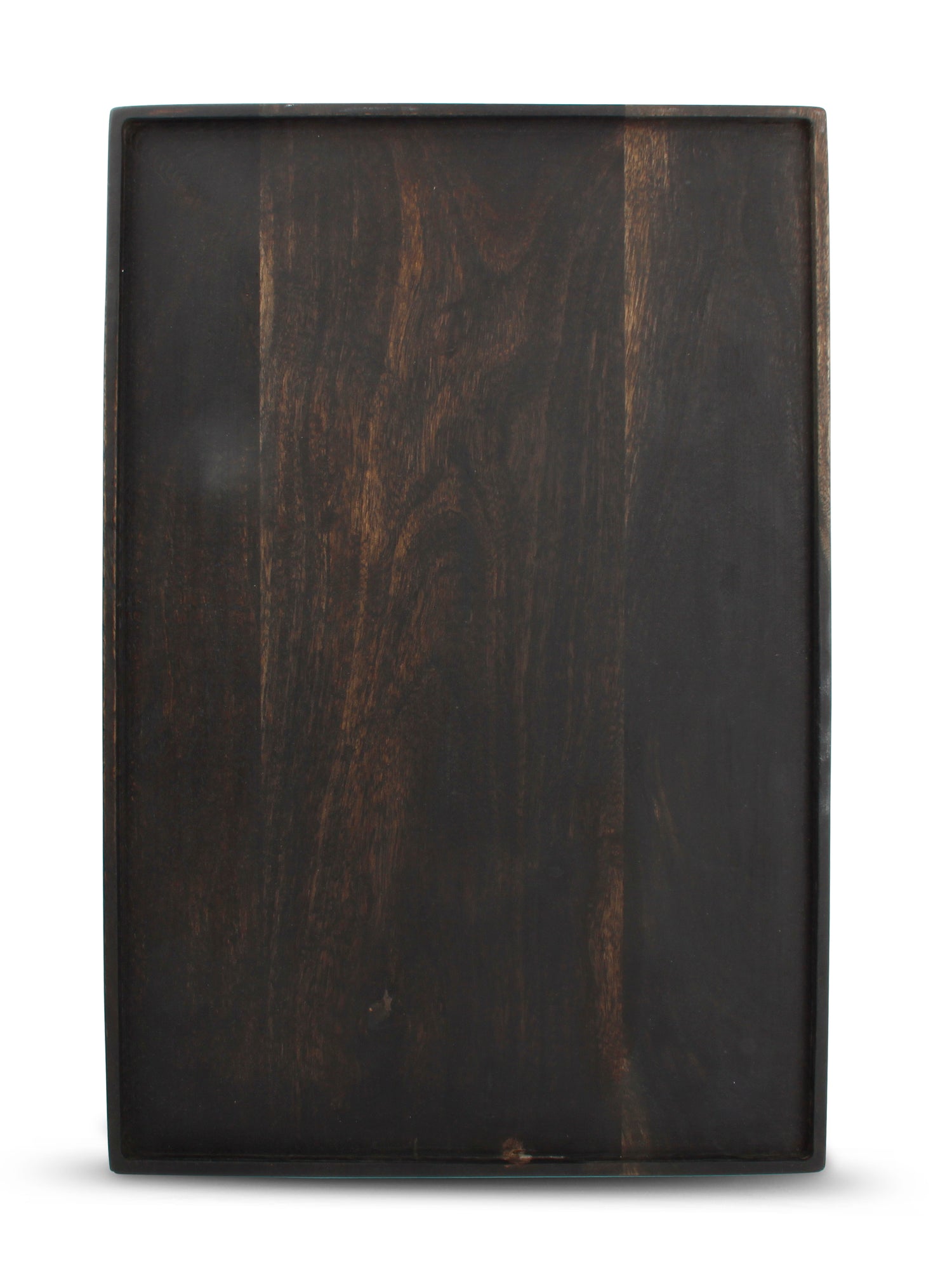 Planche de service rurale 40x15cm bois noir