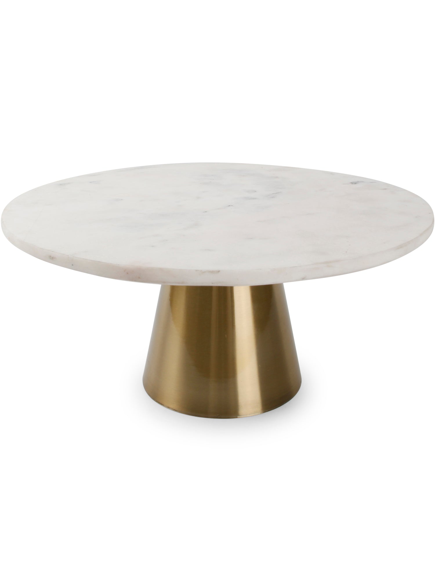 Tortenplatte Marmor weiß Glint 30 x 14 cm