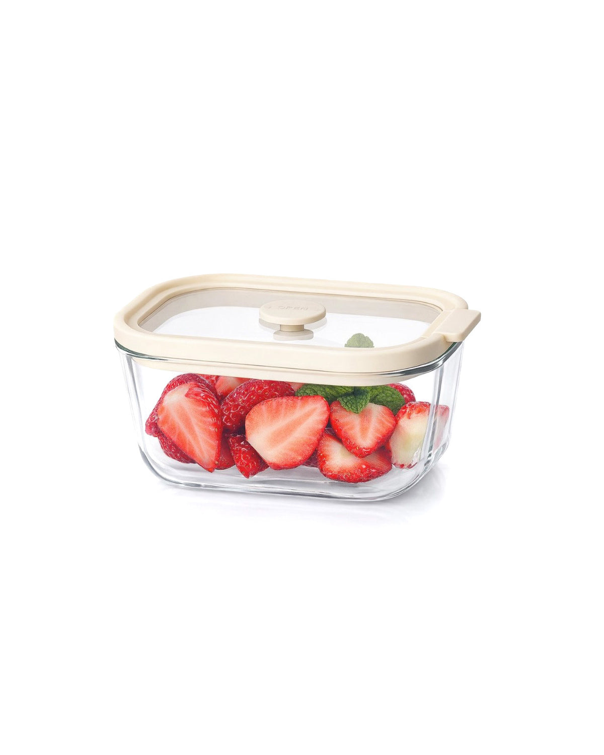 Frischhaltedose Transparent Glas Frame