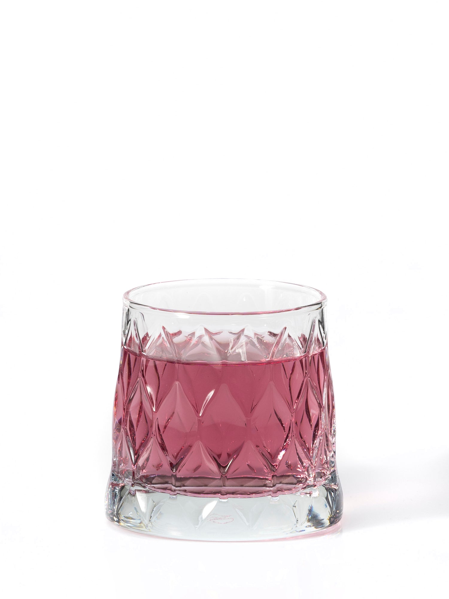 Leafy drinking glass short set of 4