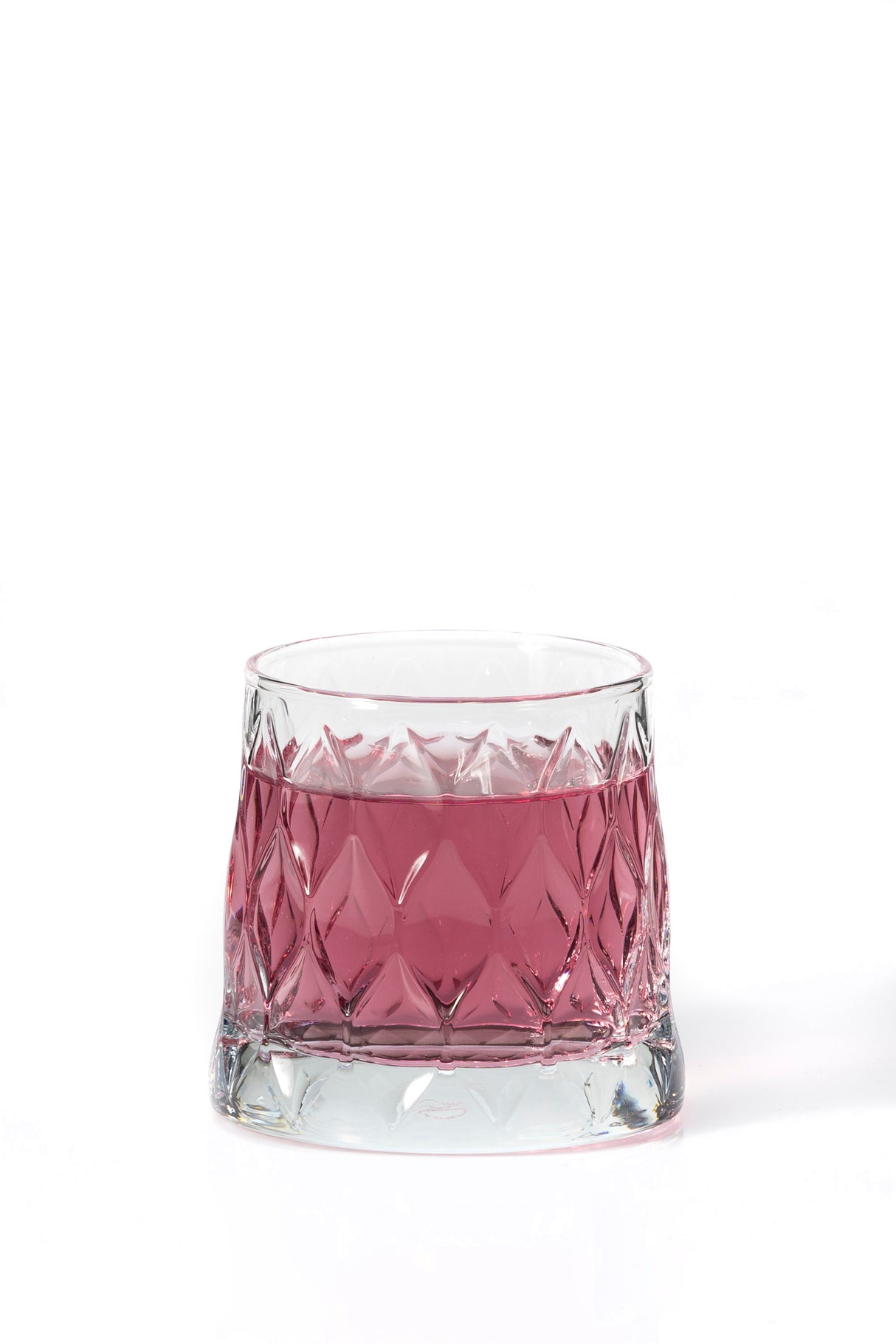 Leafy drinking glass short set of 4