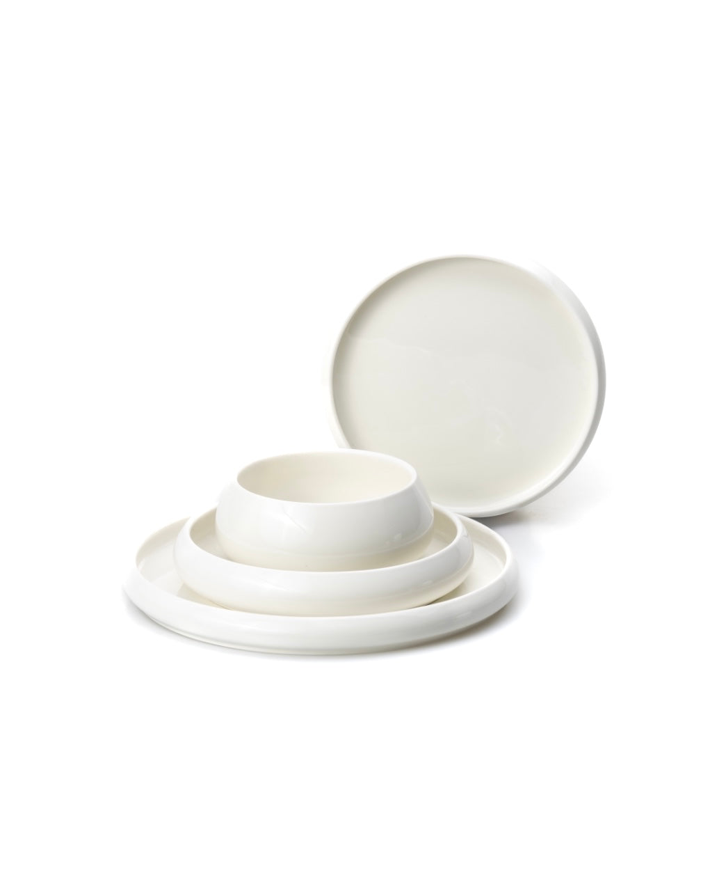 Chubby White Teller-Set 24-teilig
