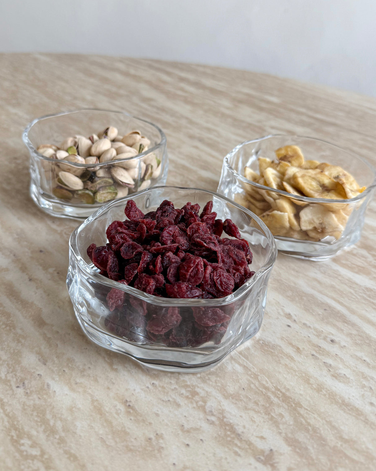 Diamond Clear Glasschalen