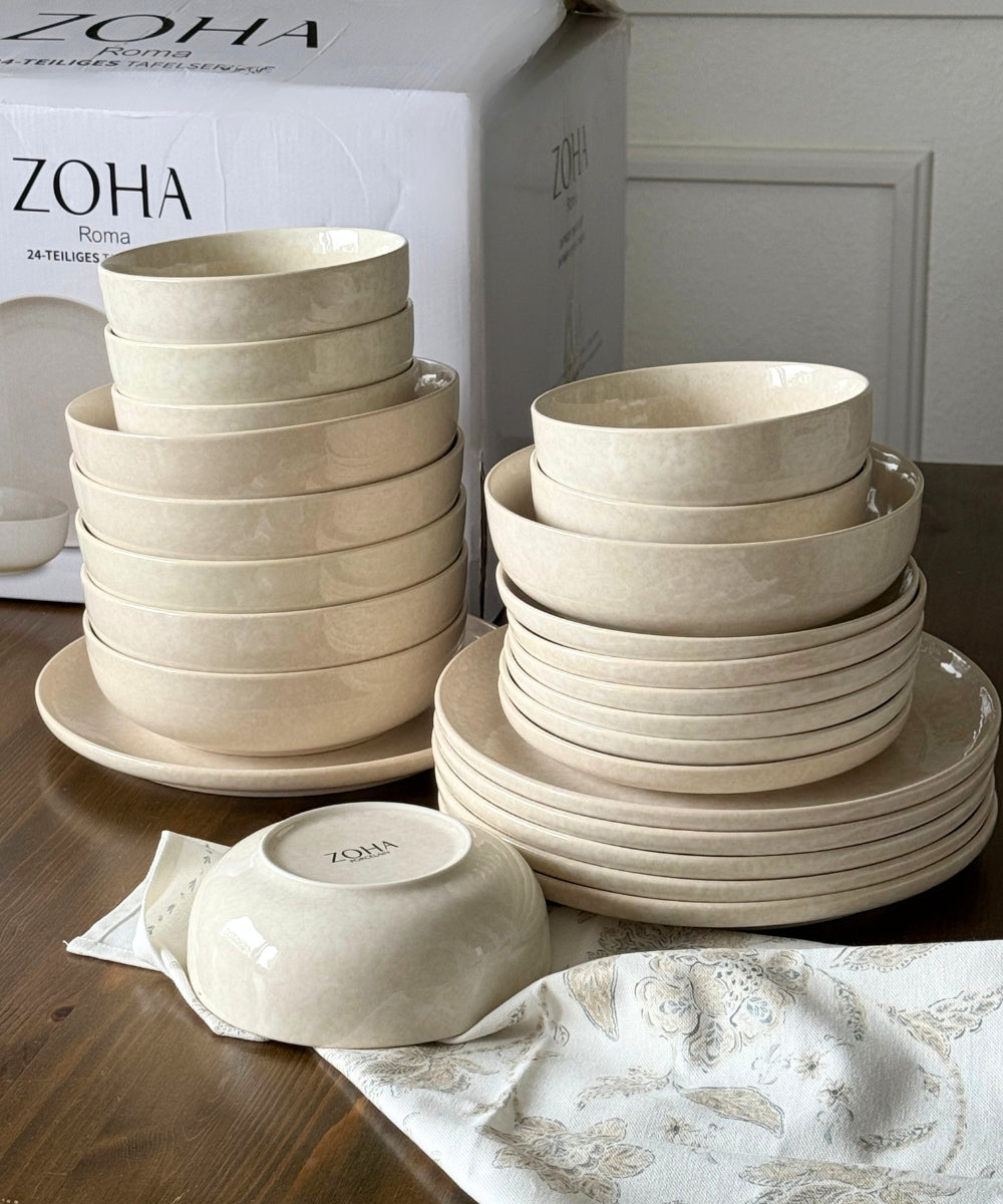 Roma Geschirrset 24 - teilig