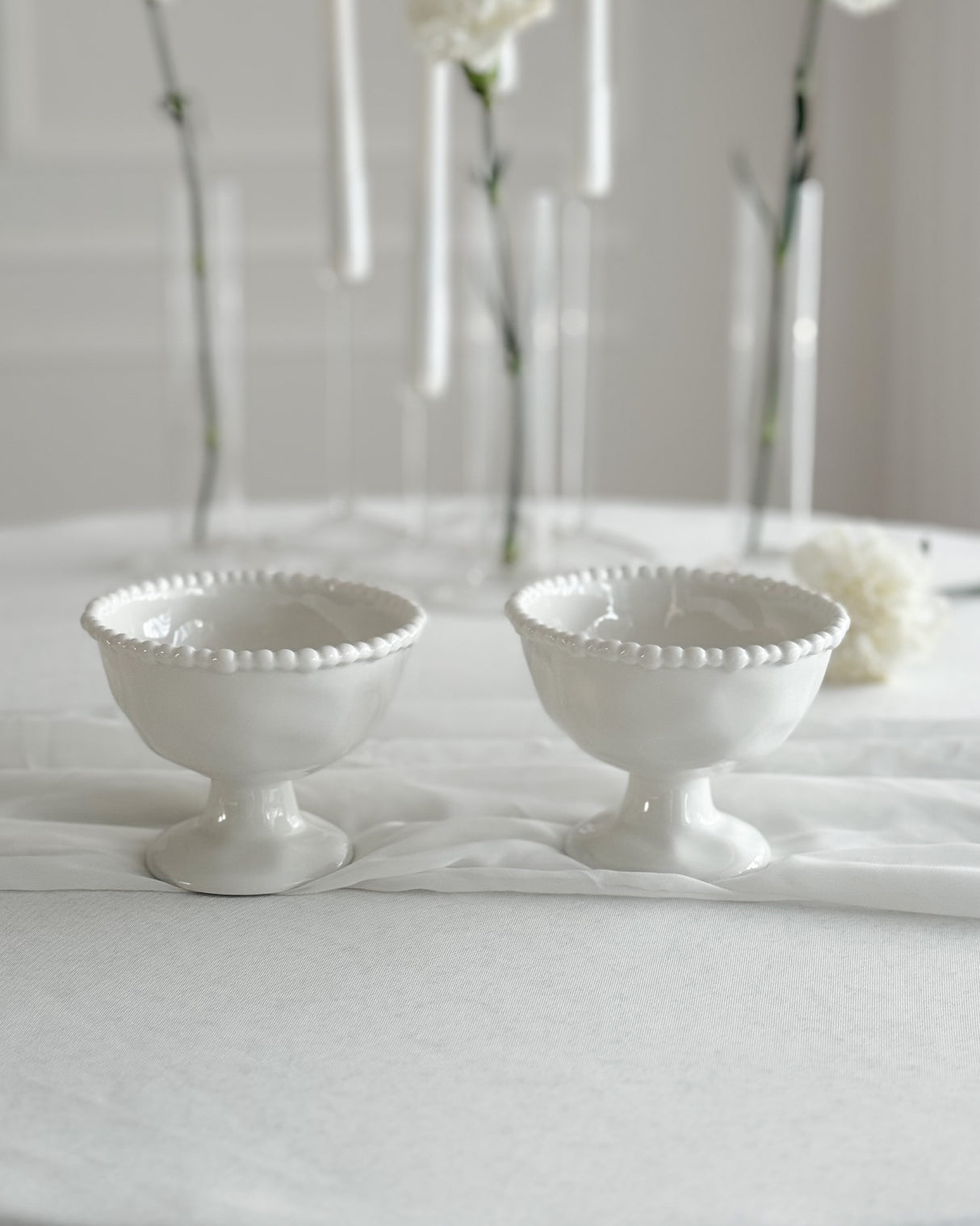 Pearly White Eisbecher 2er Set