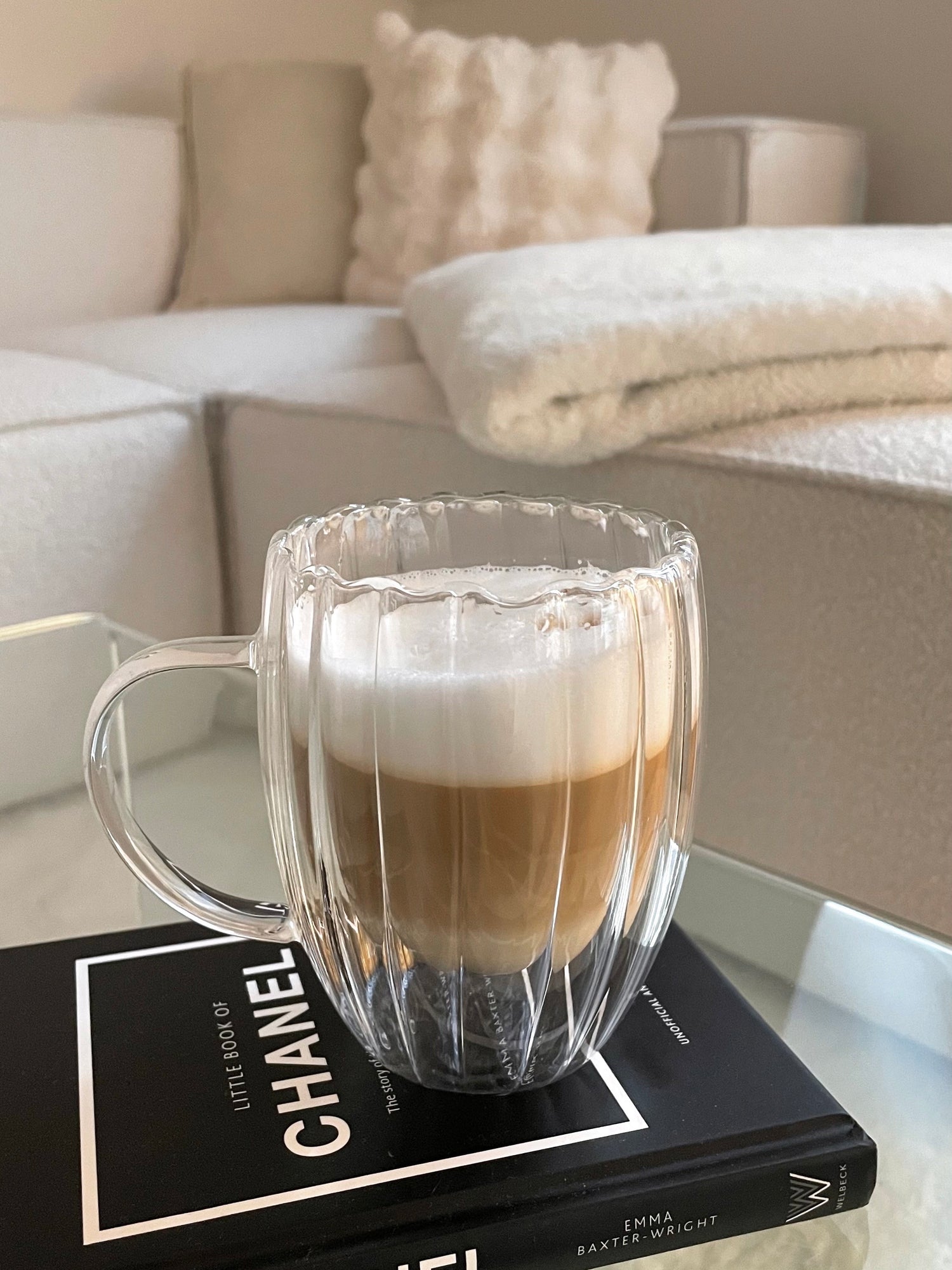 Helena Stripe Doppelwandgläser 2er Set