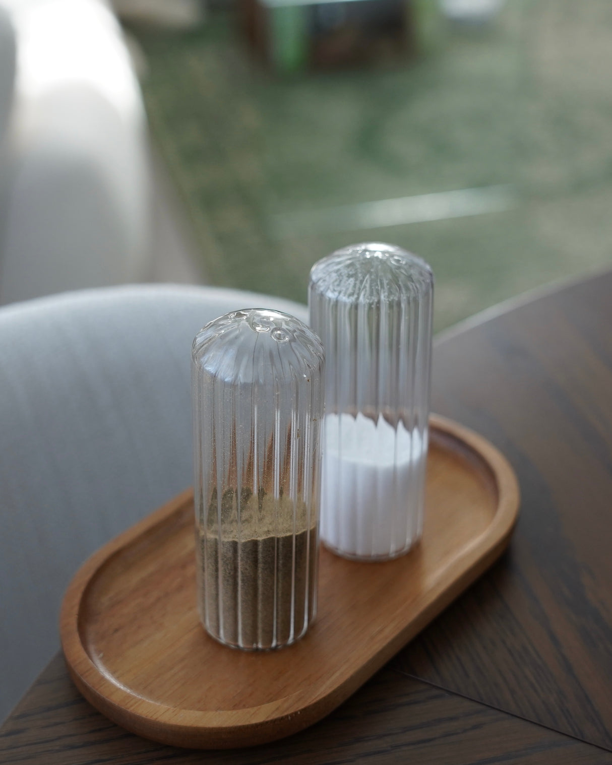 Stripe Salz & Pfefferstreuer 2er Set Groß