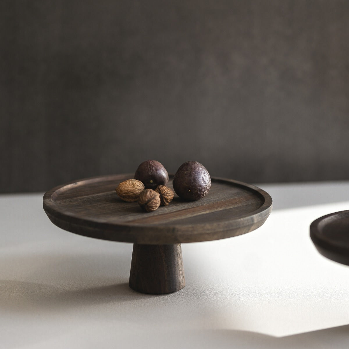 Assiette à gâteau rurale