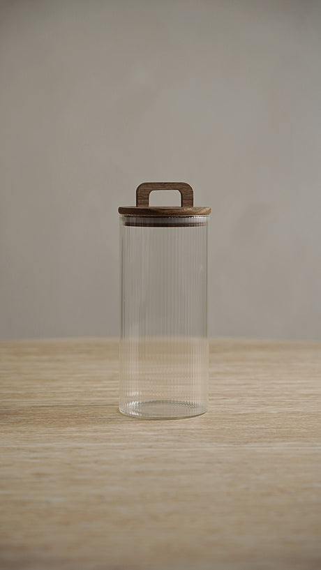 Riffle Vorratsdose mit Henkel