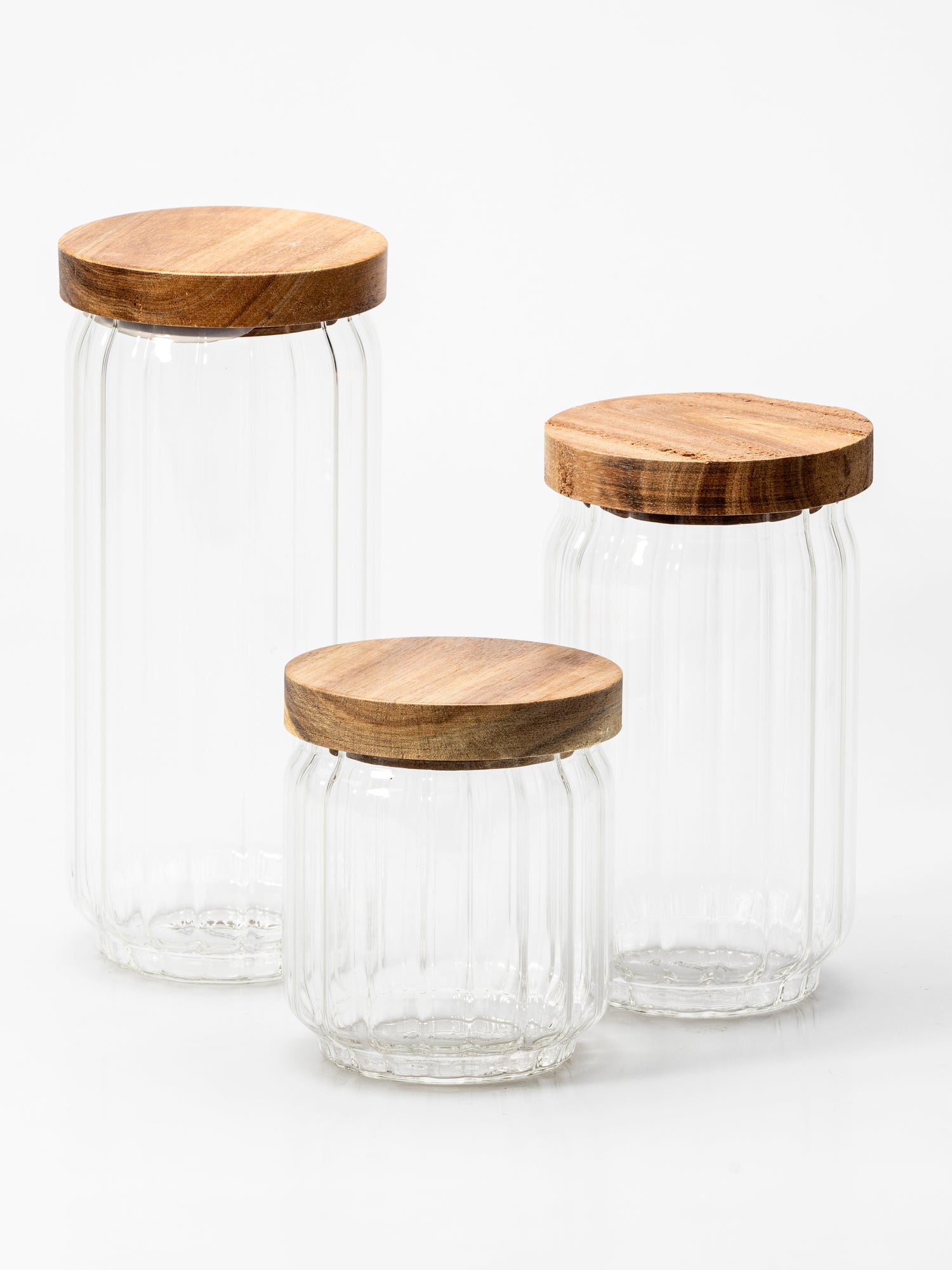 Osuna Aufbewahrungsbehälter Glas 3er Set