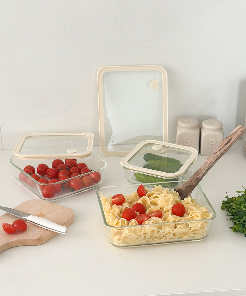 Frischhaltedose Transparent Glas