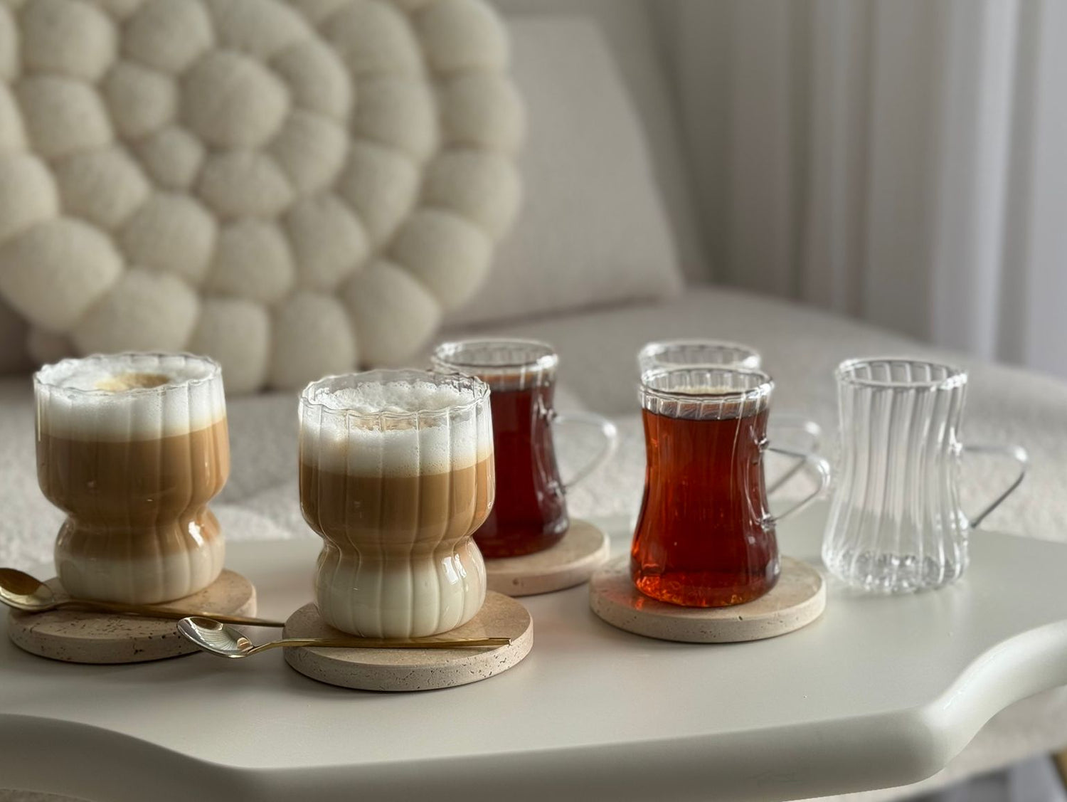 Stripe Tea Break Set