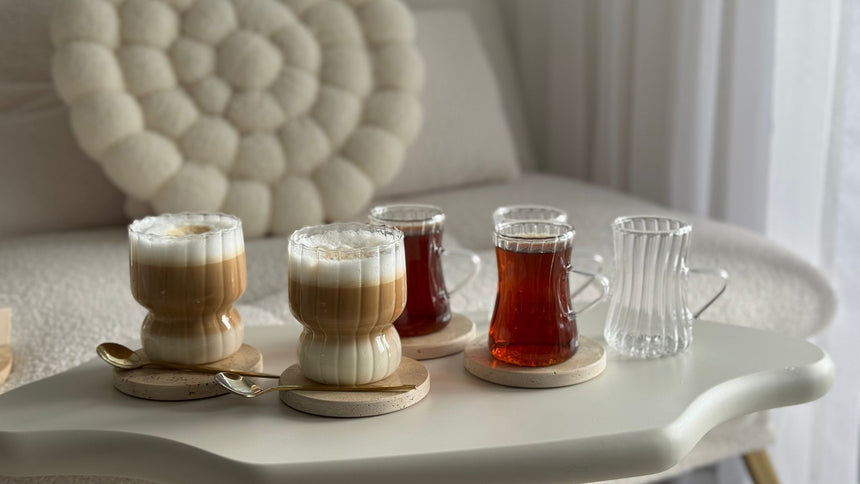 Stripe Tea Break Set