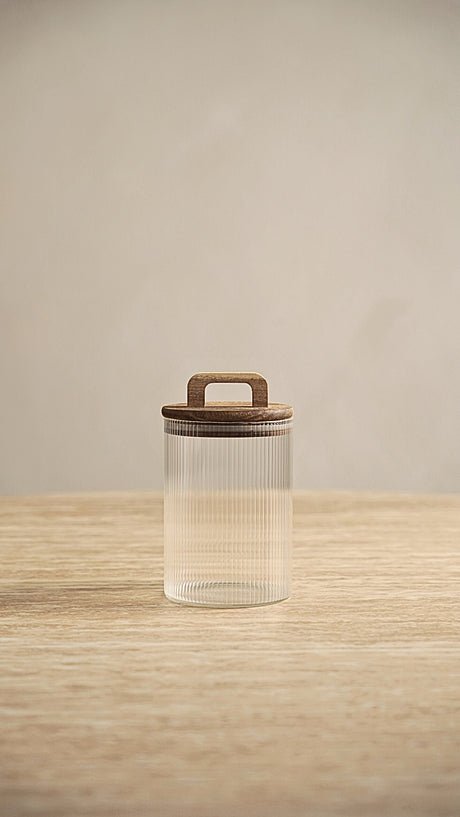 Riffle Vorratsdose mit Henkel