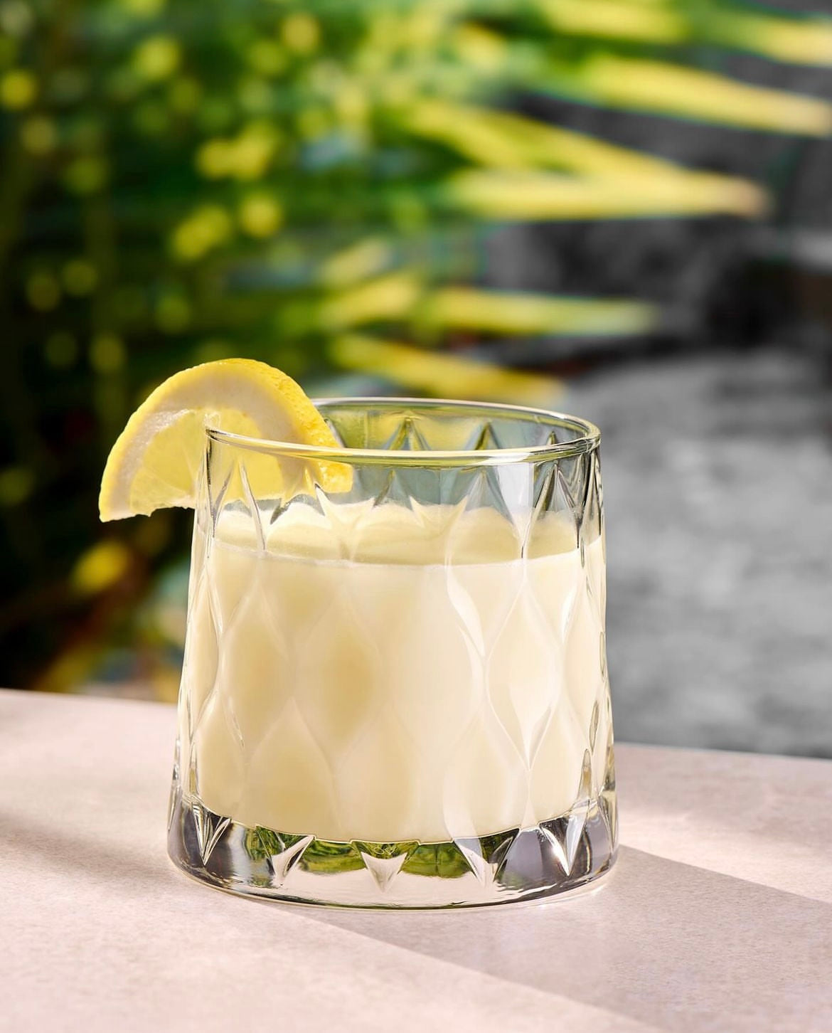 Leafy drinking glass short set of 4