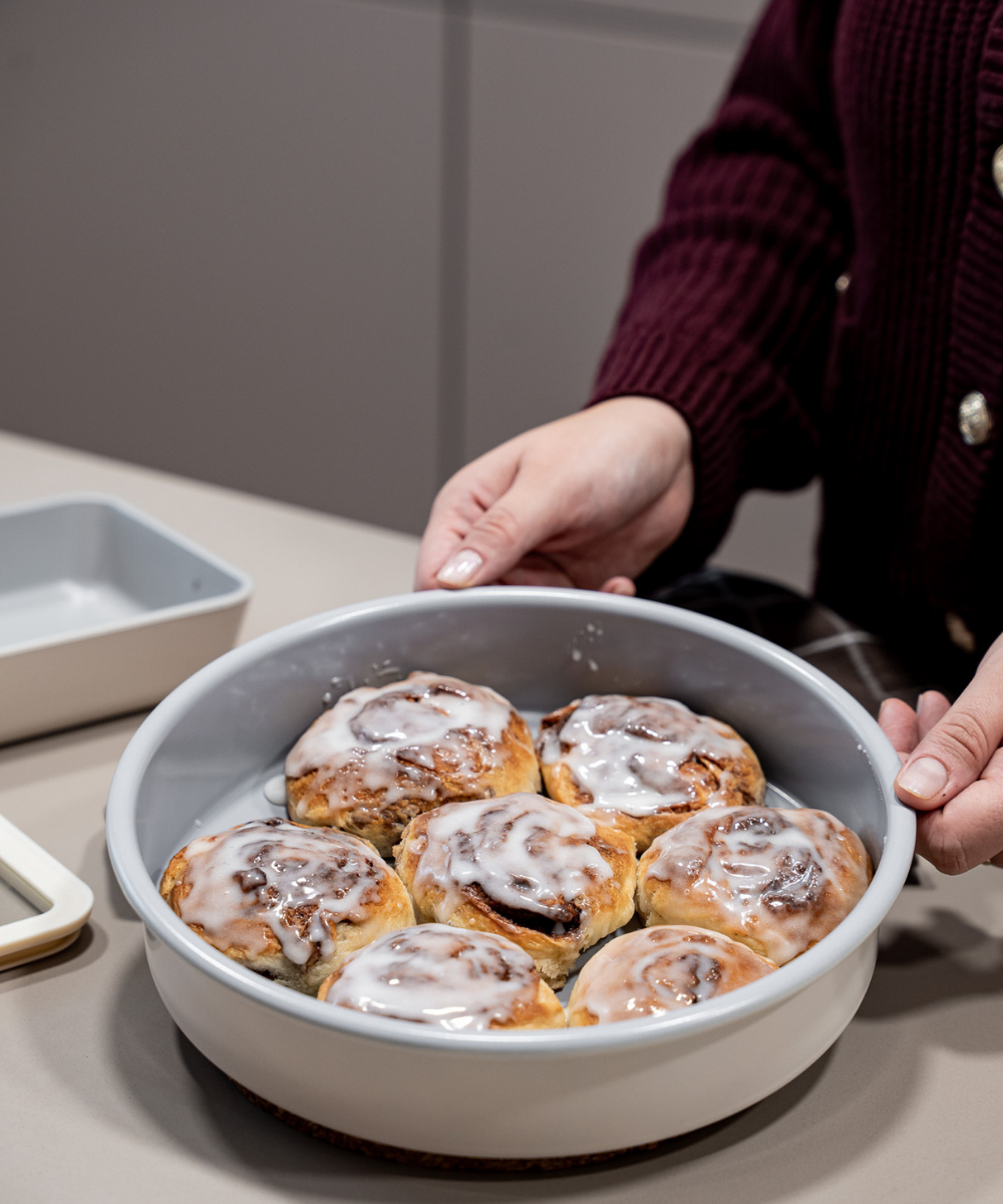 Backpfanne Rund Beige