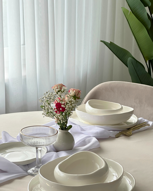 Barles White 25-Teiliges Geschirrset