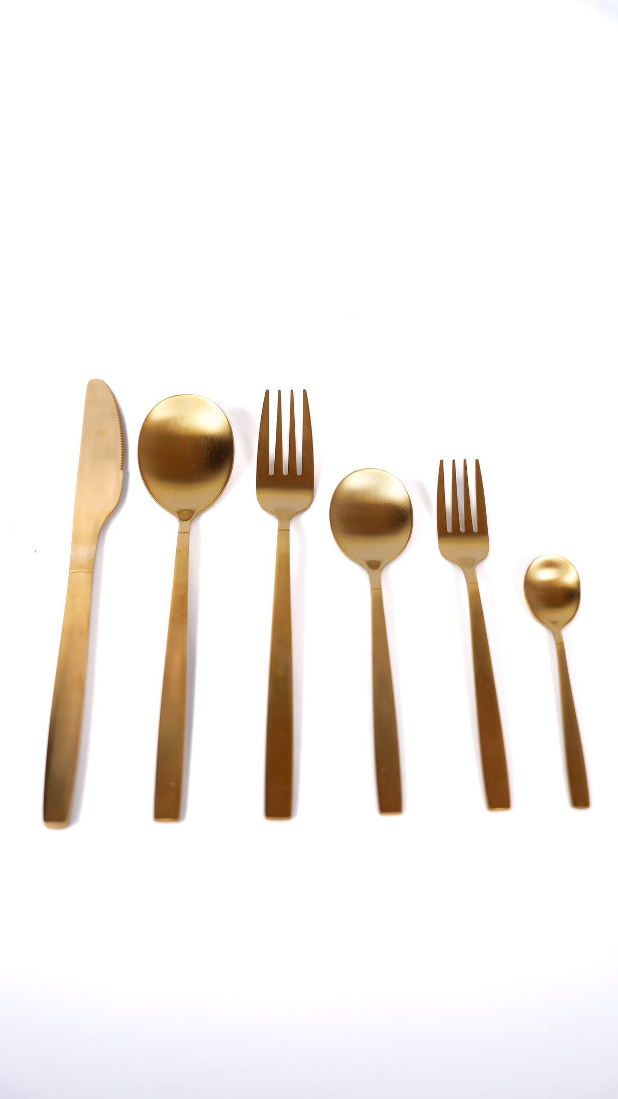 Victoria Besteck-Set Gold-Matt 36-teilig für 6 Personen