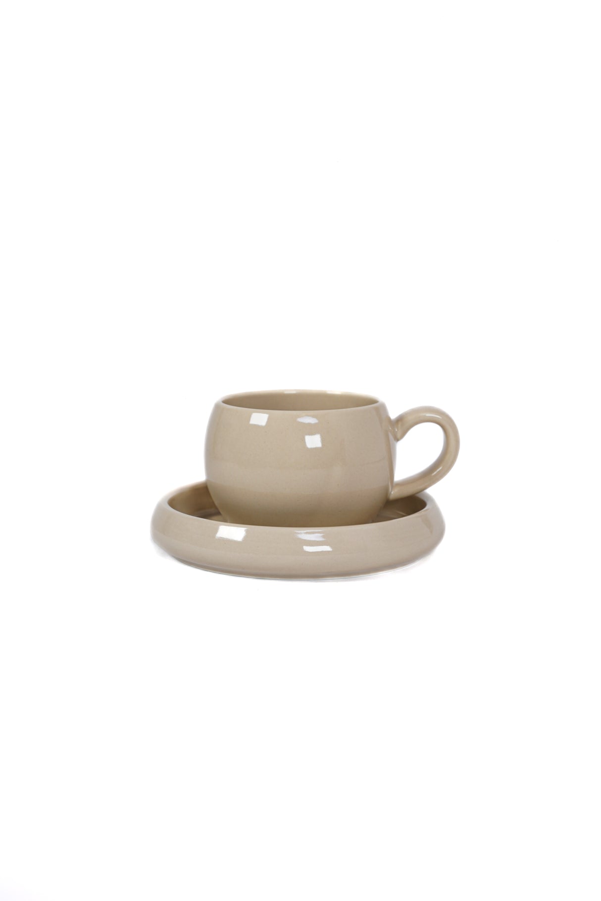 Bondy Beige Mokka Tassen-Set 4-teilig