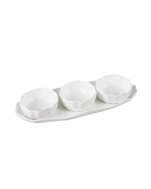 Angles White Snack Set 4 - teilig