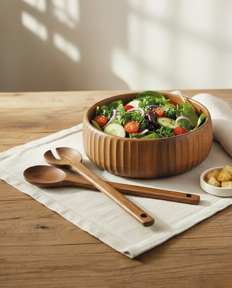 Akazienholz Luma Servierbesteck 2-teilig