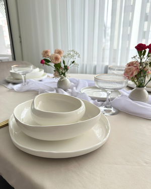 Barles White 25-Teiliges Geschirrset