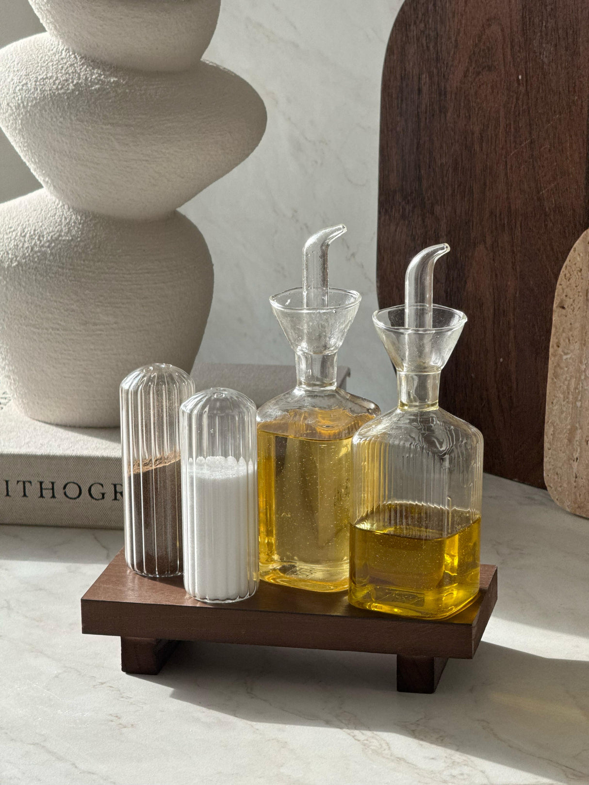 Stripe Salz & Pfefferstreuer 2er Set Klein