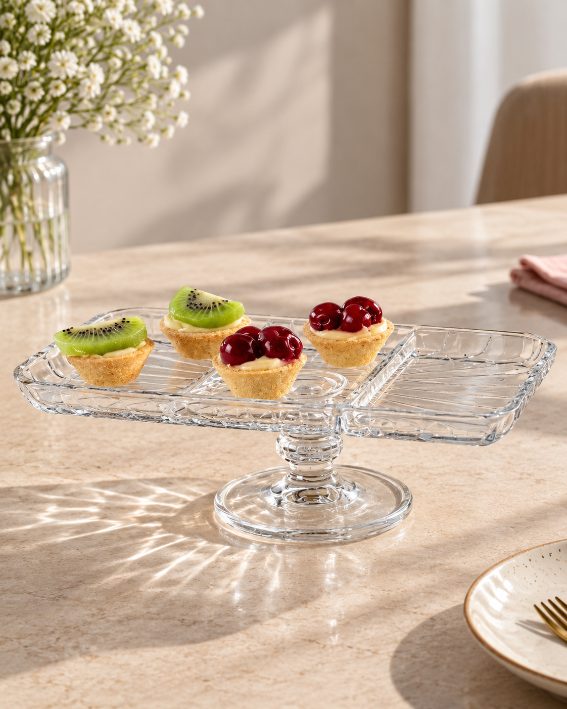 Elegant Patisserie Eckig