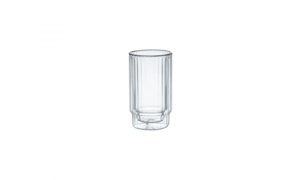 Dupla 300ml Doppelwand Glas Long 2er Set