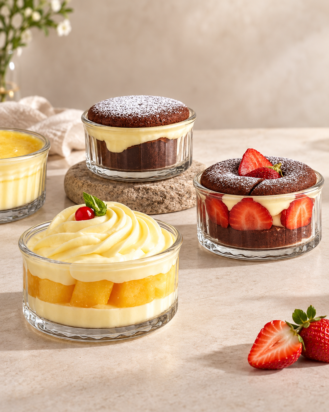 Borline Sevilla Soufflé Schalen