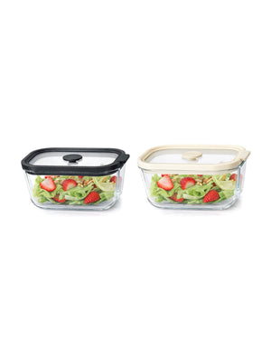 Frischhaltedose Transparent Glas Frame