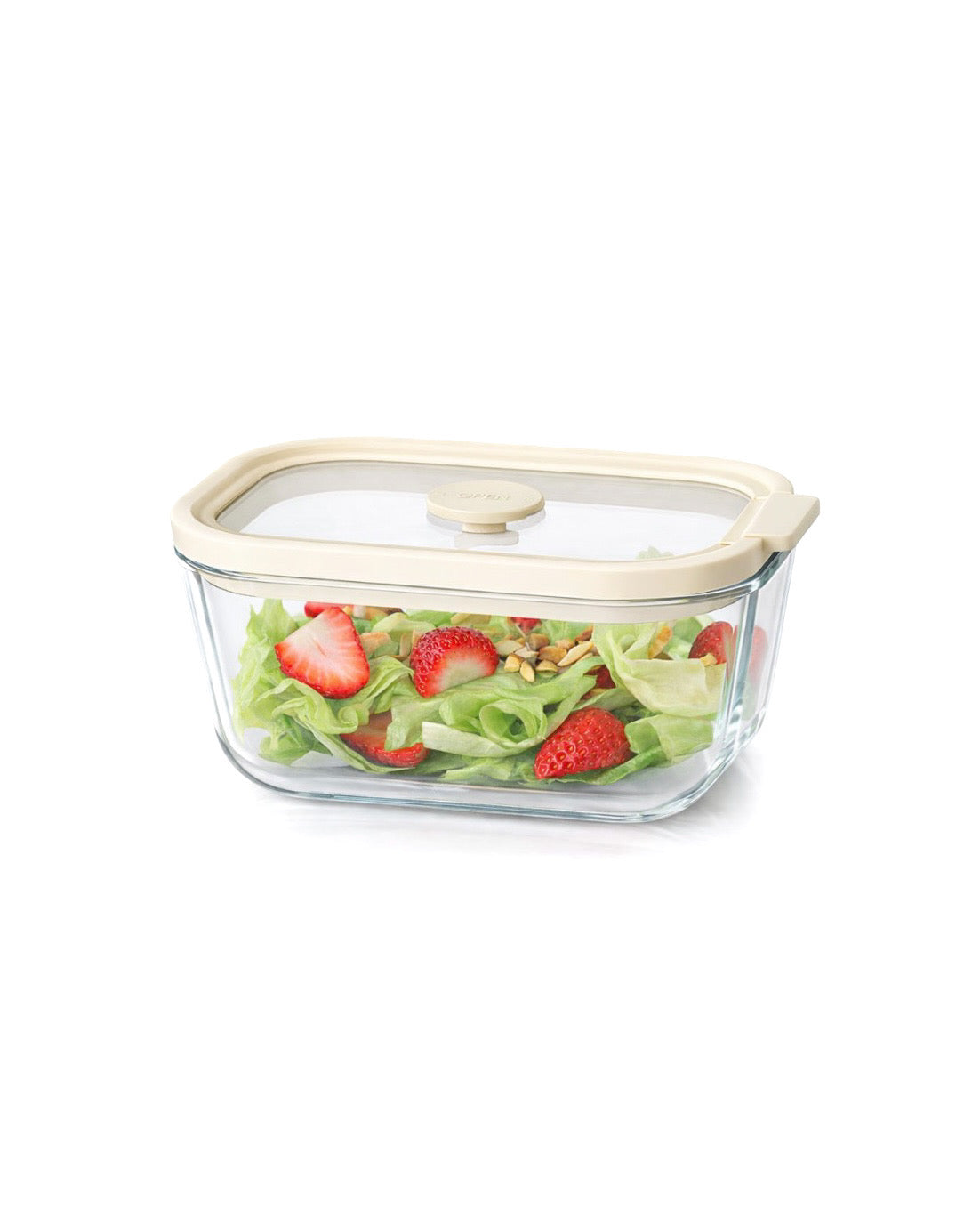 Frischhaltedose Transparent Glas Frame