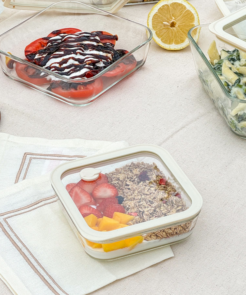 Frischhaltedose Transparent Glas