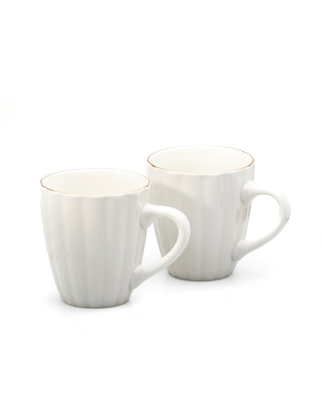 Lotus White Kaffetasse 2er Set