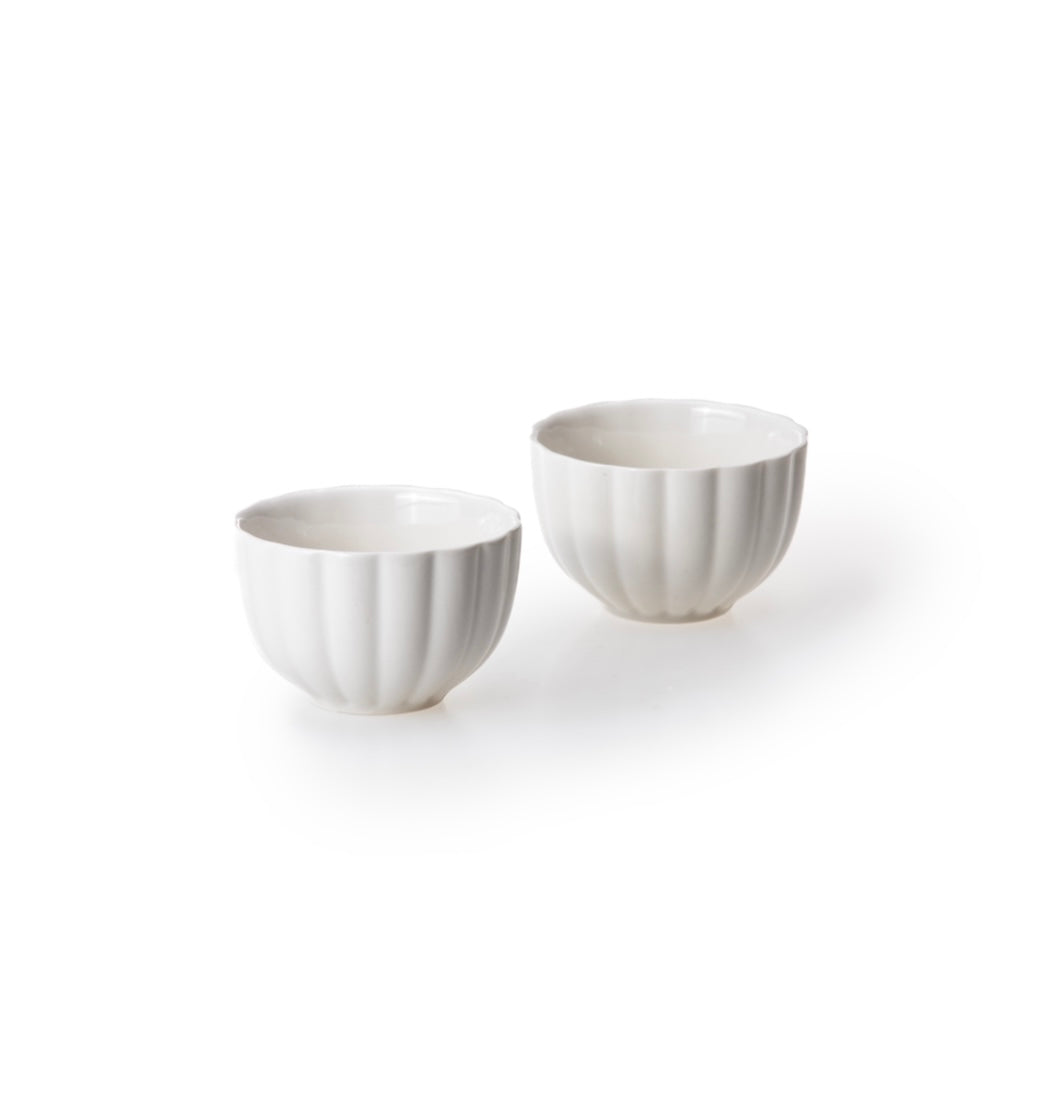 Lotus White Dippschalen 6er Set