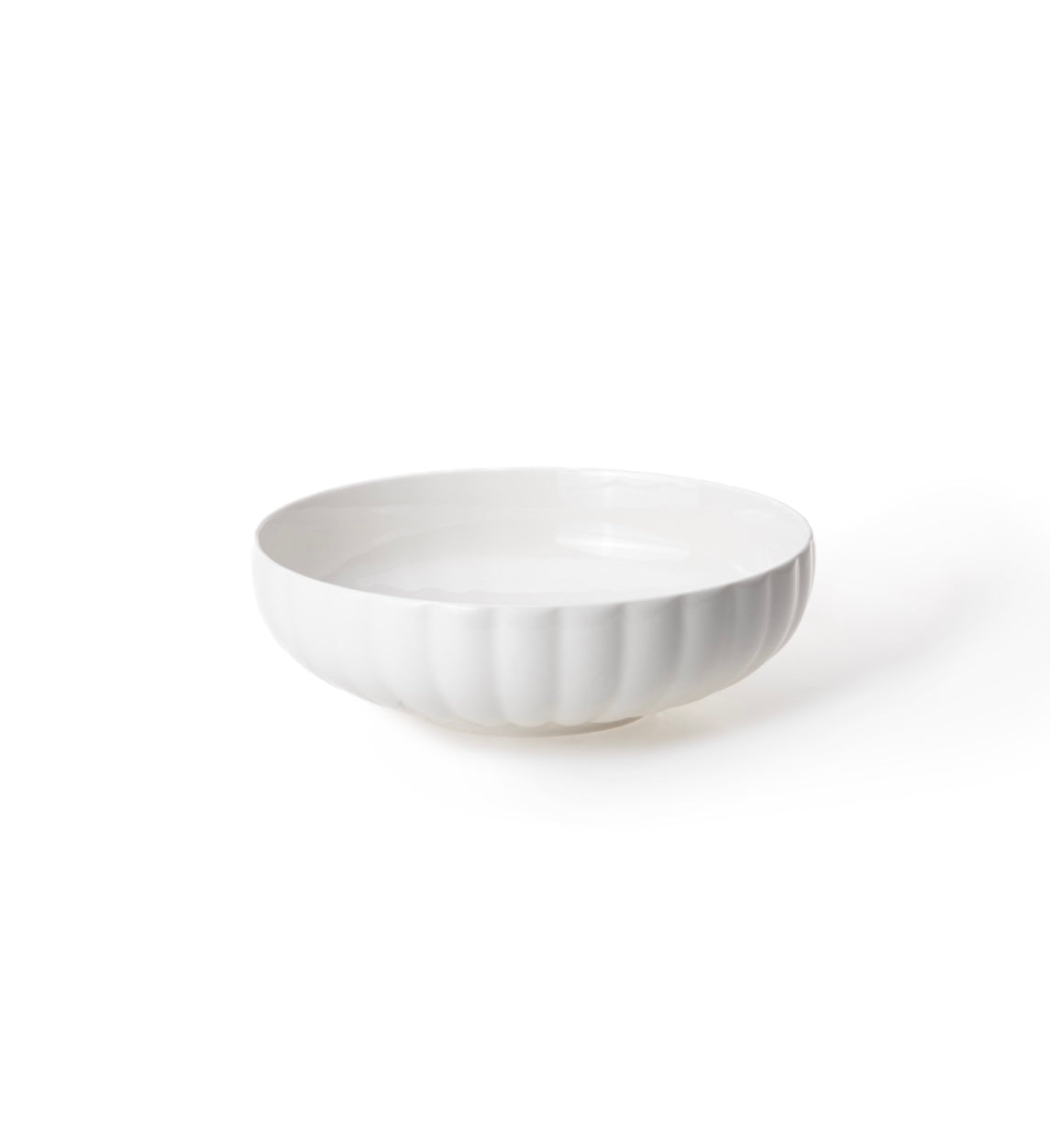 Lotus White Salatschüssel 25 x 8 cm