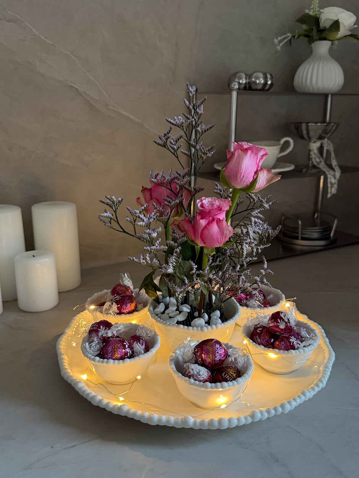 Pearly Servierschalen Set 8-Teilig