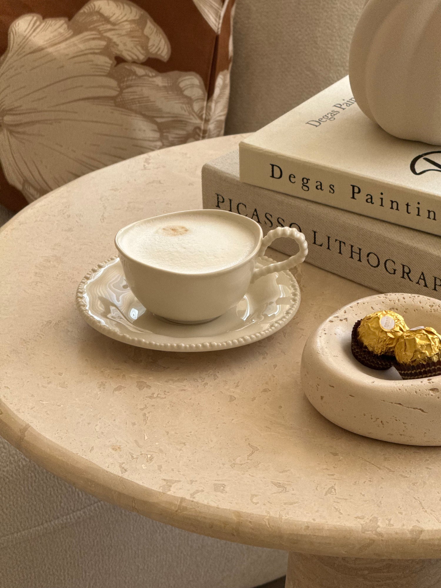 Pearl Beige Kaffeetassen Set – Eka Store