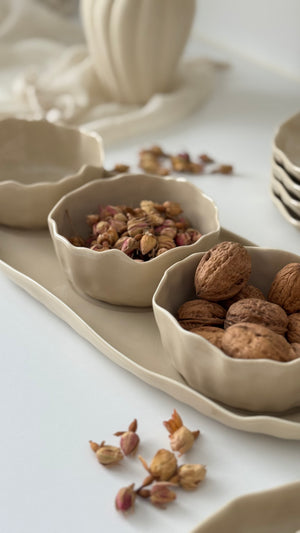 Angles Beige Snack Set 4 - teilig