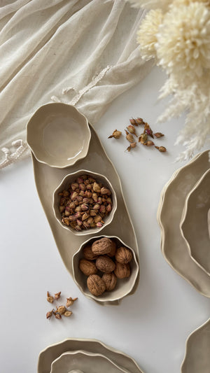 Angles Beige Snack Set 4 - teilig